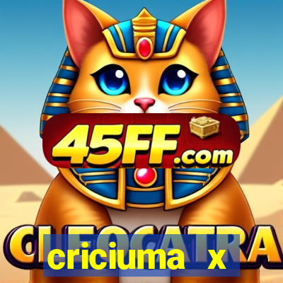criciuma x fluminense palpite